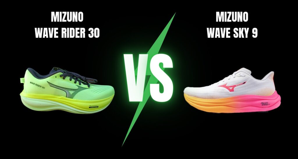 Mizuno Sky 9 vs Mizuno Wave Rider 30