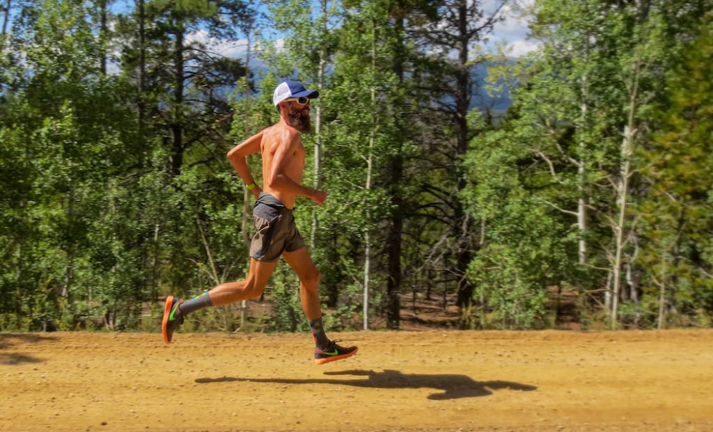 Rob Krar at the Leadville Trail