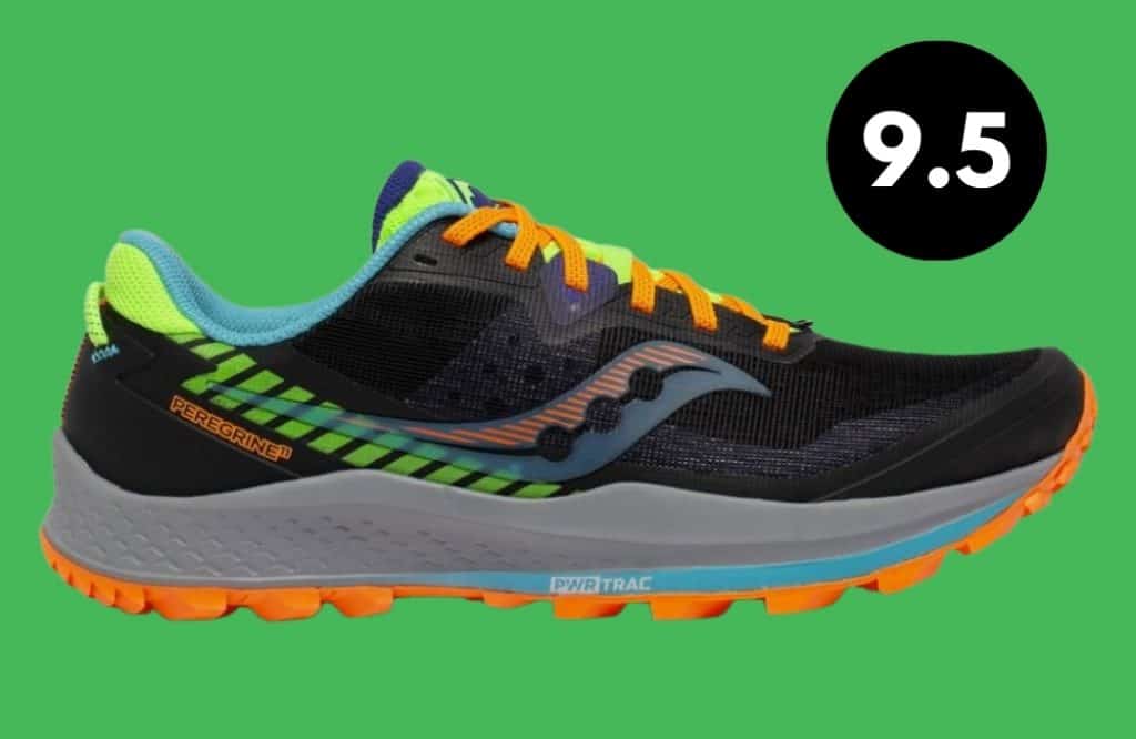 Saucony Peregrine 11 best trail running shoe for rough terrain