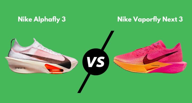 Nike Vaporfly 3 vs Nike Alphafly 3