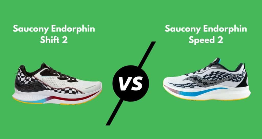 Saucony Endorphin Shift 2 vs. Speed 2