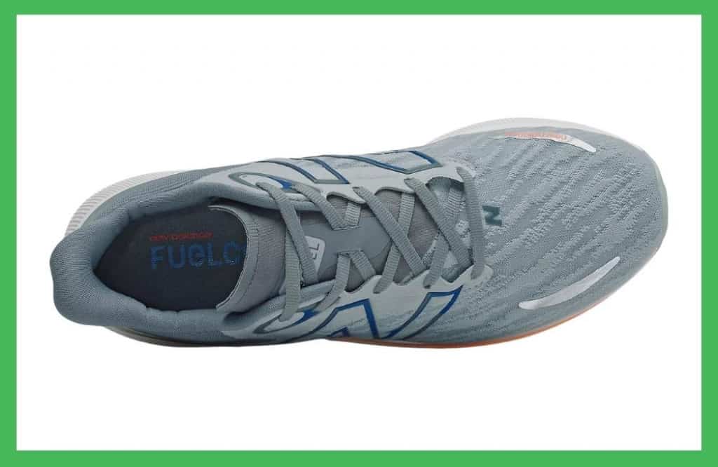 New Balance FuelCell Propel v3 mesh upper with no sew overlays