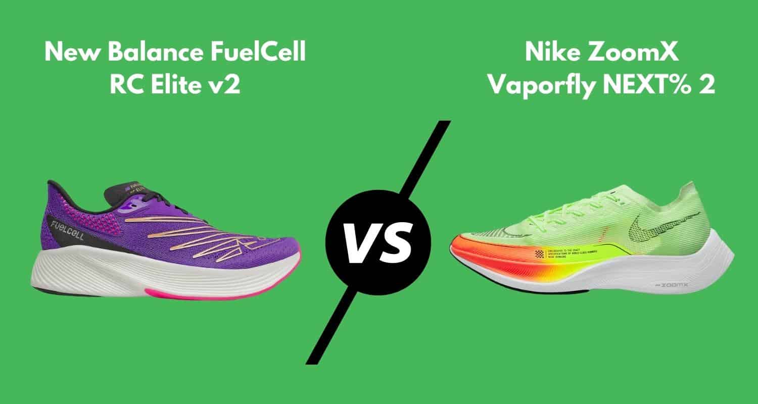New Balance FuelCell RC Elite vs. Nike ZoomX Vaporfly NEXT% (2022)