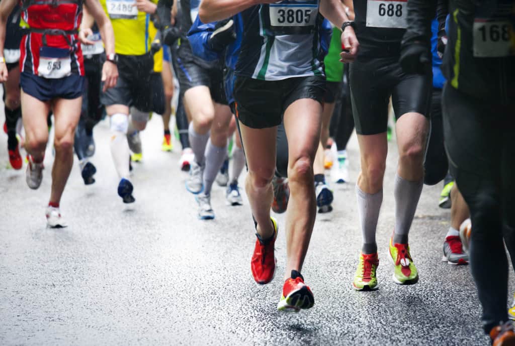 marathon runners race