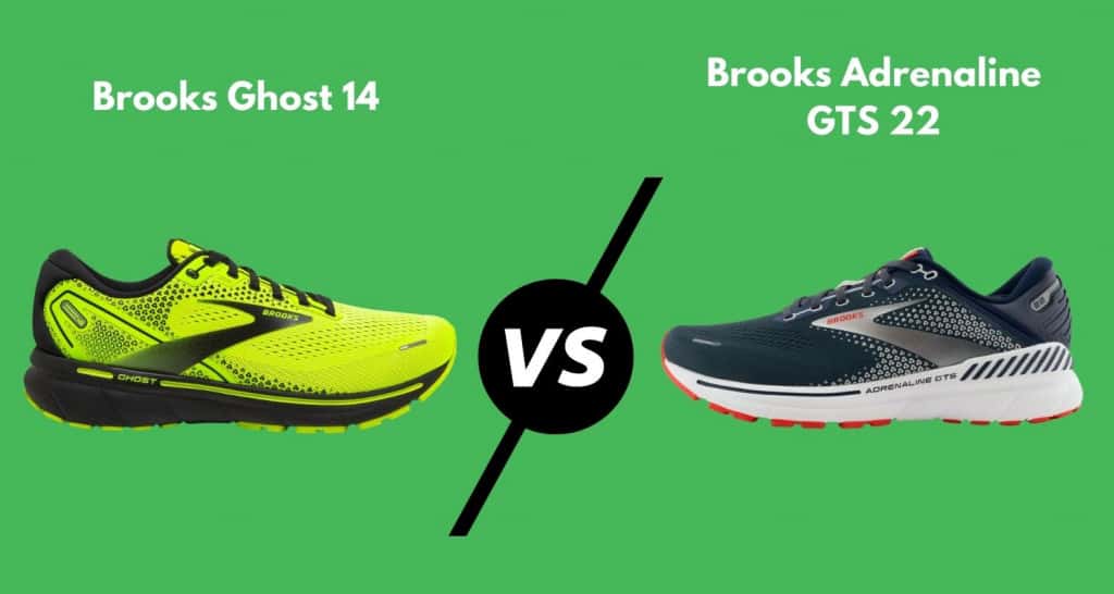 brooks ghost vs adrenaline gts