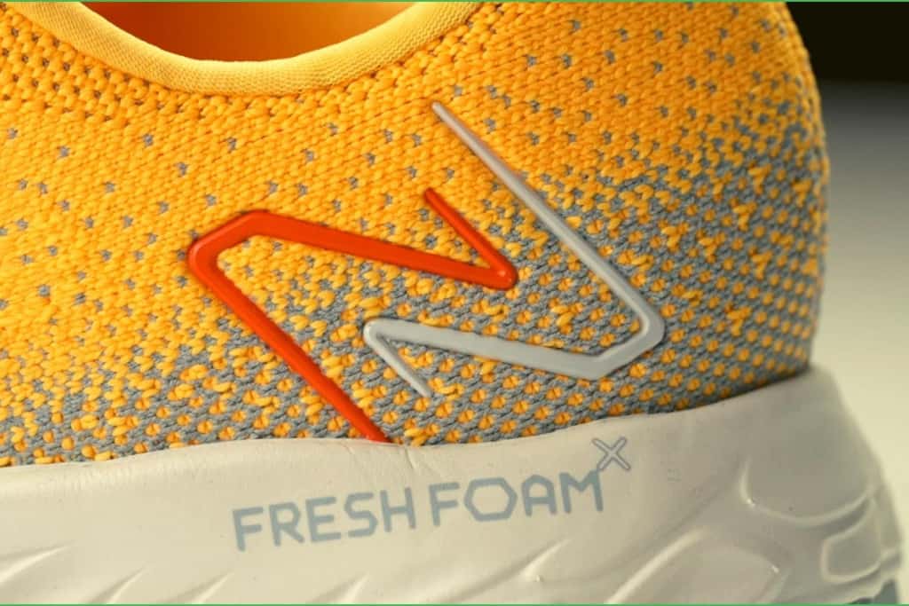Fresh Foam Tempo version 2 road running shoe heel collar
