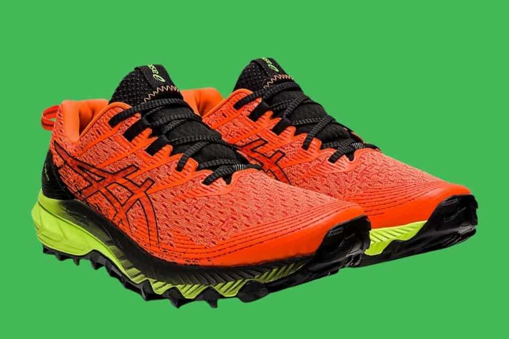 Asics shoes for trail running, the Trabuco 10