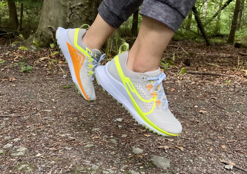Nike Pegasus Trail 4 run in the forest