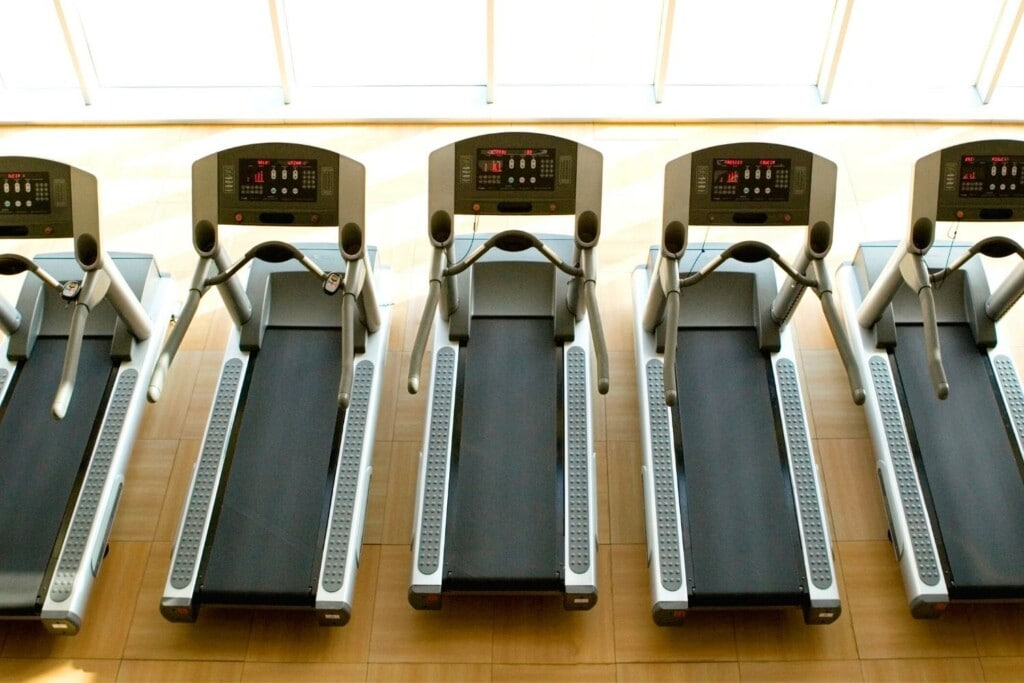 free treadmills in the gym