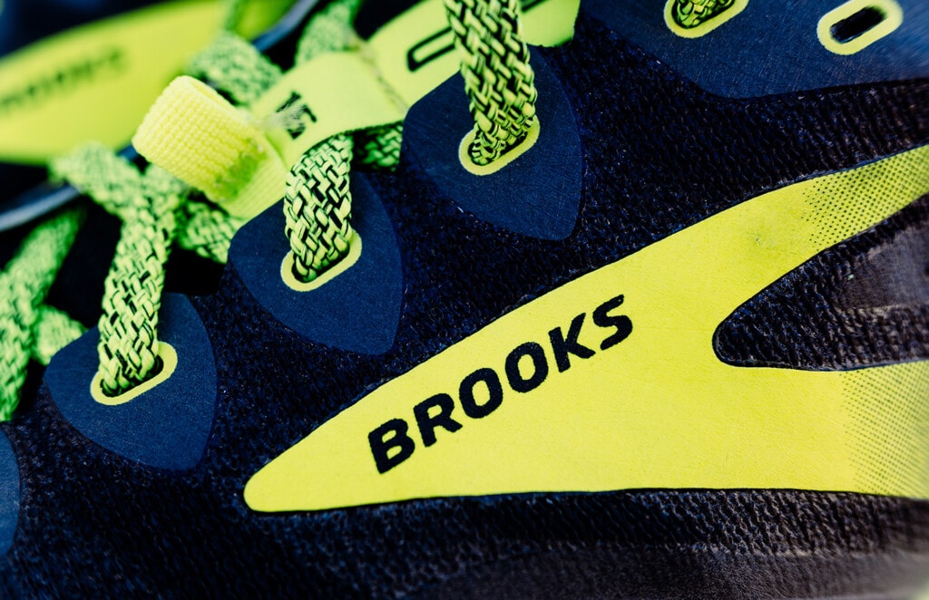 example of brooks traditional running shoes