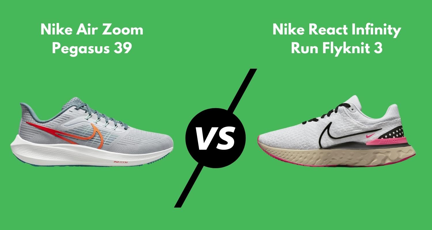 Nike 39 vs React Run Flyknit 3 (Comparison)