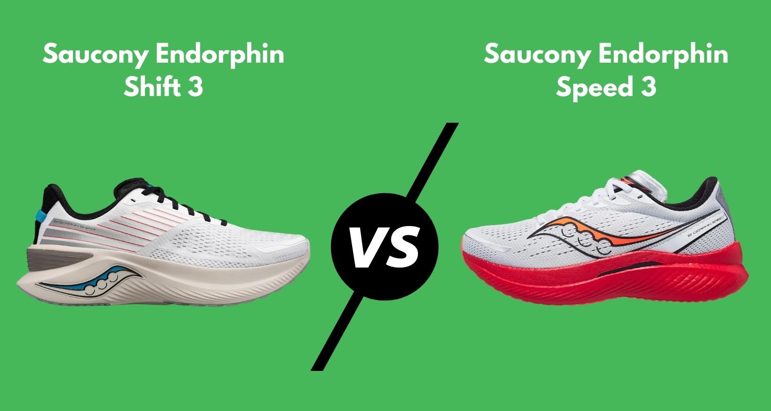 Saucony Endorphin Shift 3 vs Speed 3