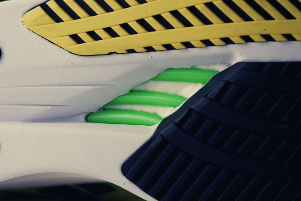 Adidas Adizero Boston 11 with Energy Rods plates for a firmer ride