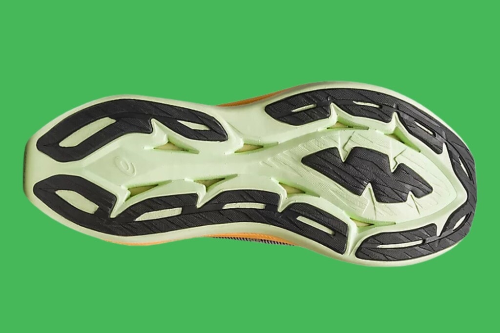 Asics Superblast rubber outsole for optimal traction