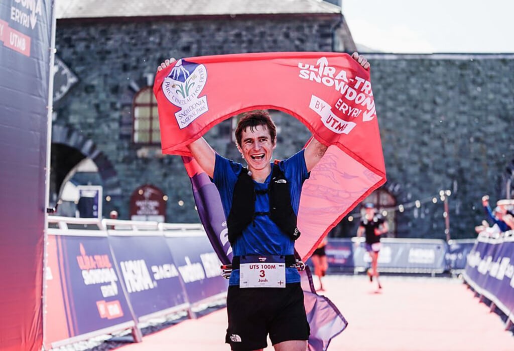 winner of 100k Ultra Trail Snowdonia Josh Wade