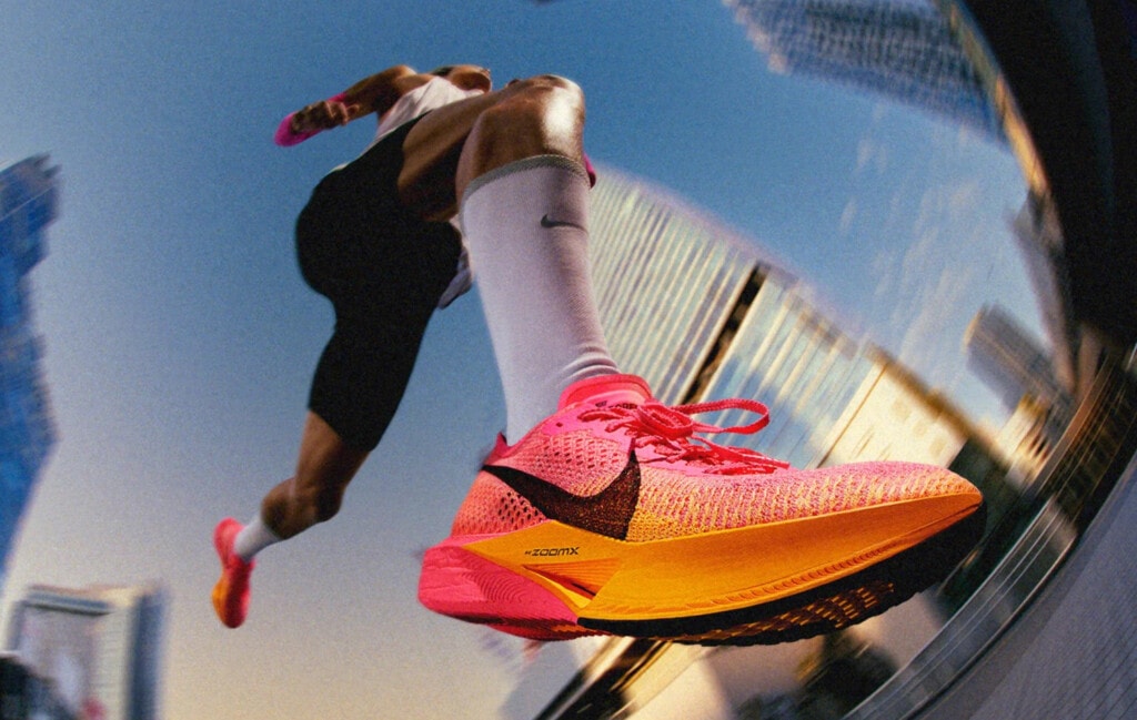 Vaporfly 3 Nike with perfect heel lockdown
