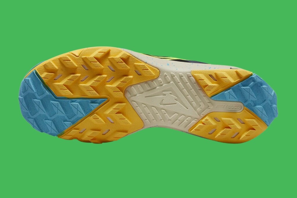 Nike rubber outsole with deep lugs