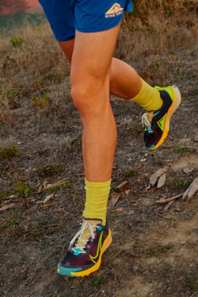 male runner wearing Nike Kiger 9