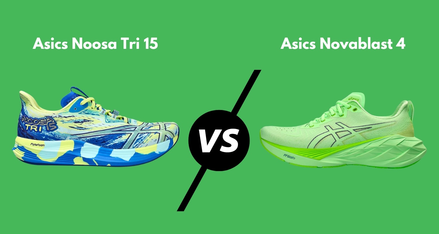 Asics Noosa Tri 15 vs Novablast 4