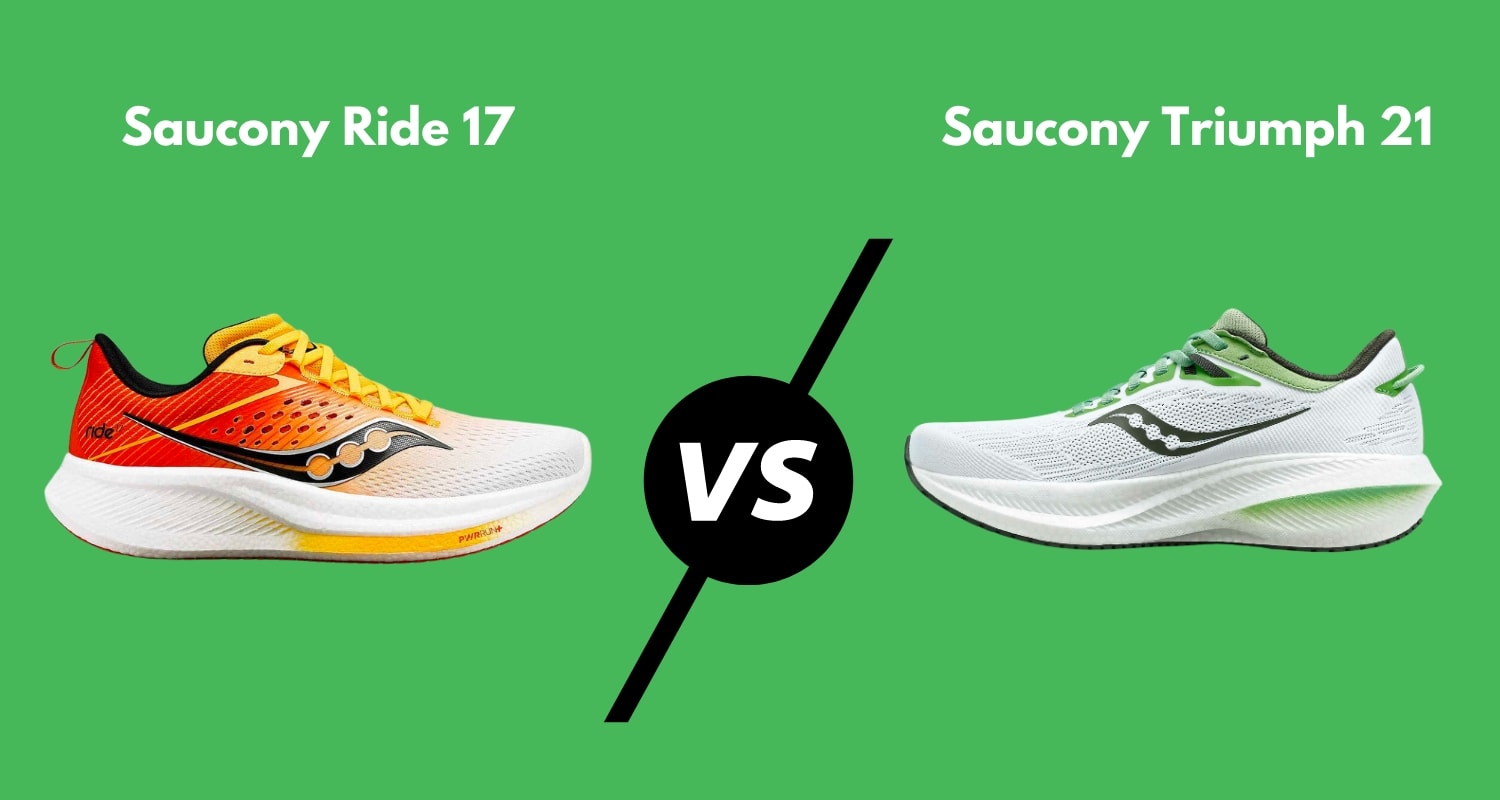 Saucony Ride 17 vs Triumph 21