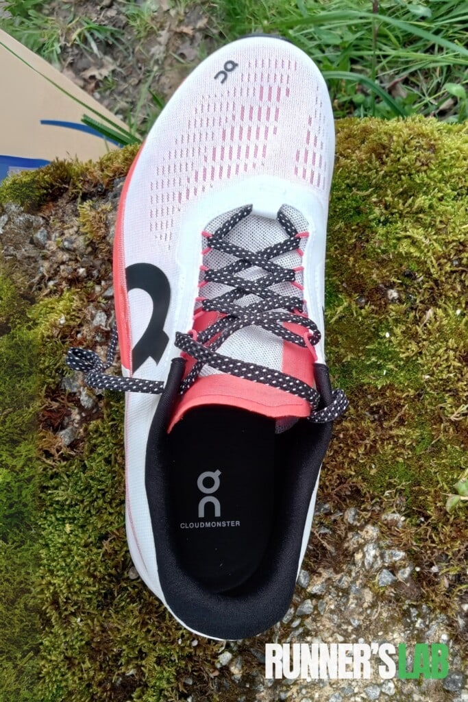 On Cloudmonster 2 engineered mesh upper