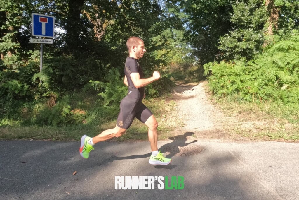 julien guyod testing Asics Magic Speed 4 running shoes
