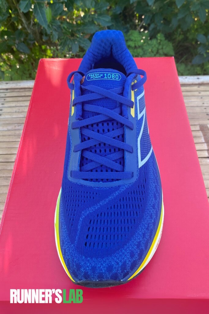 New Balance Fresh Foam X 1080 v14 engineered mesh upper
