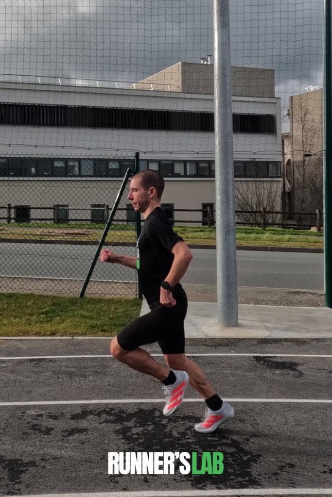 Adidas Adizero Adios 9 on feet