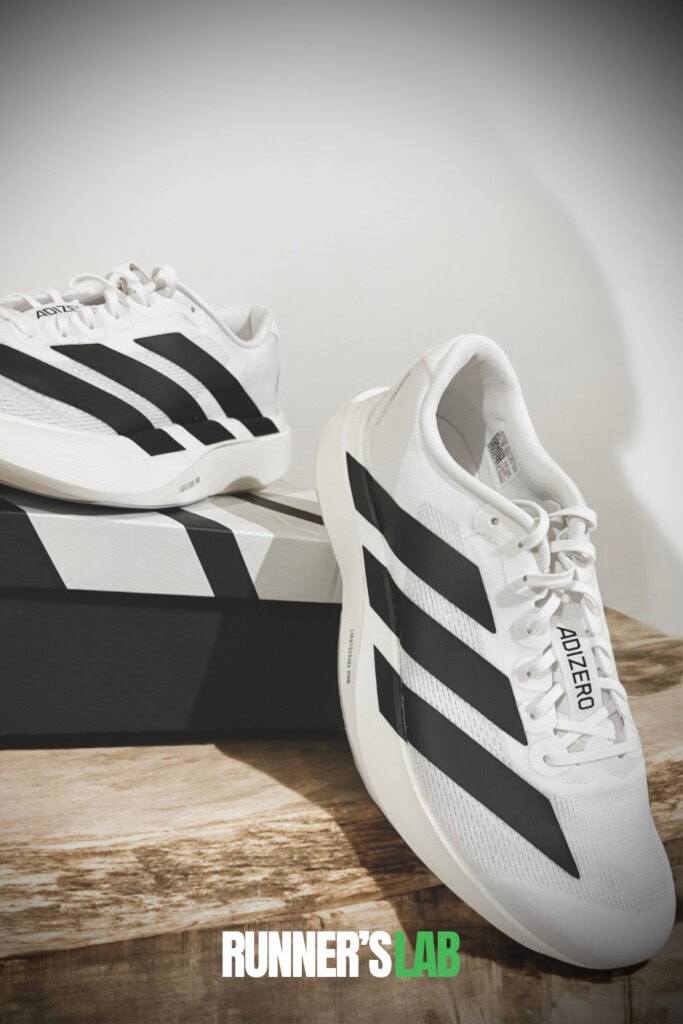 pair of Adidas adizero evo sl running shoes