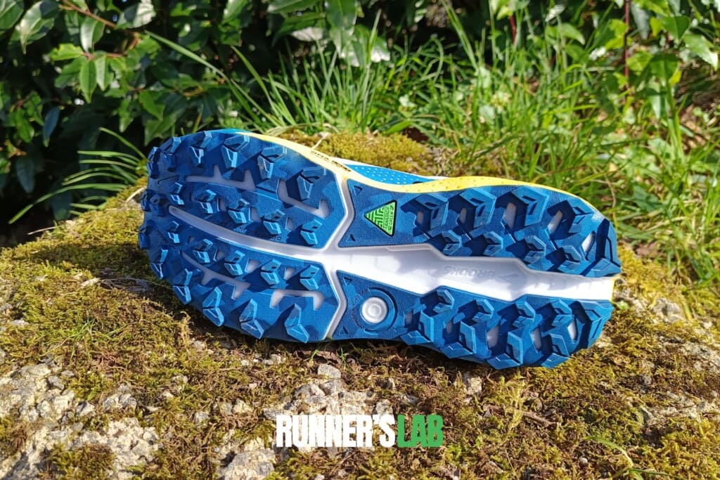 Brooks Caldera 8 rubber outsole
