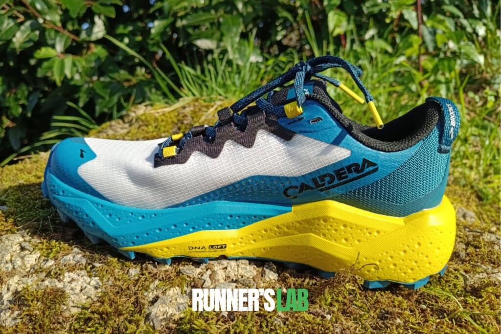 Brooks Caldera 8 midsole cushioning