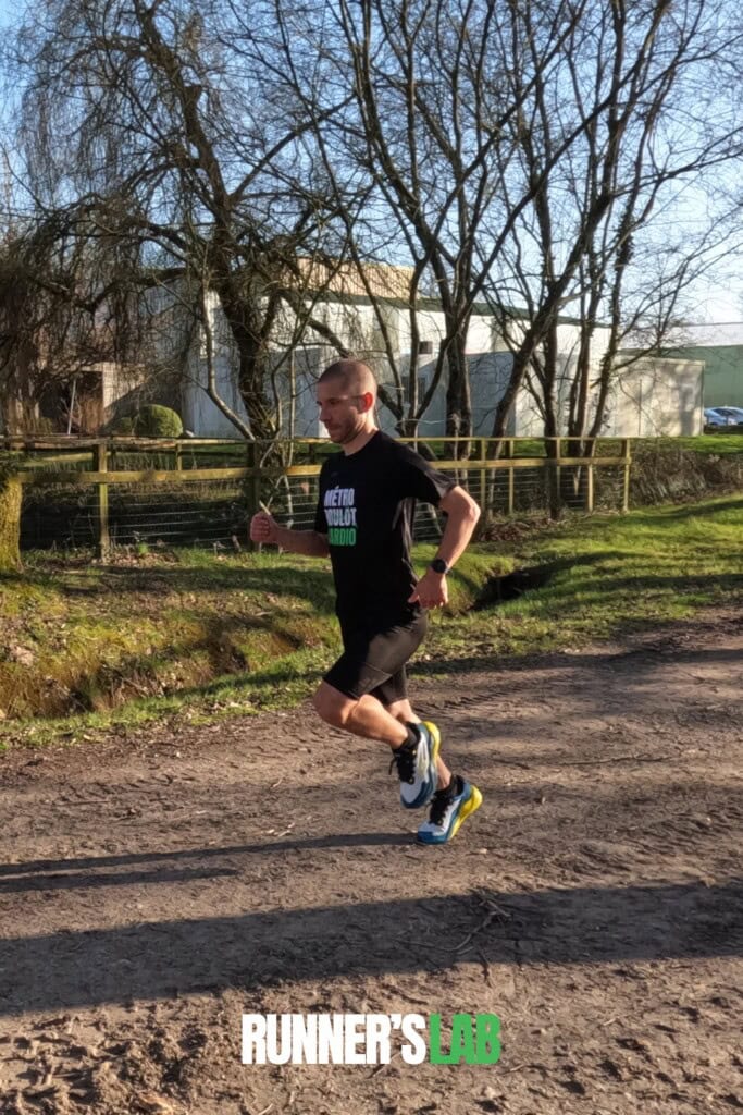 Brooks Caldera 8 on feet