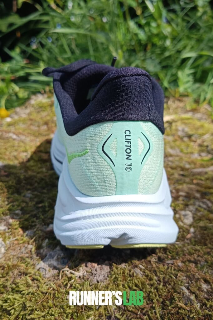 Hoka Clifton 10 heel