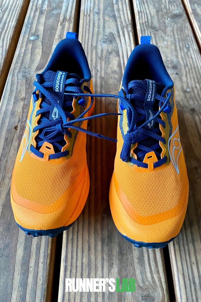 Saucony Peregrine 15 technical mesh upper