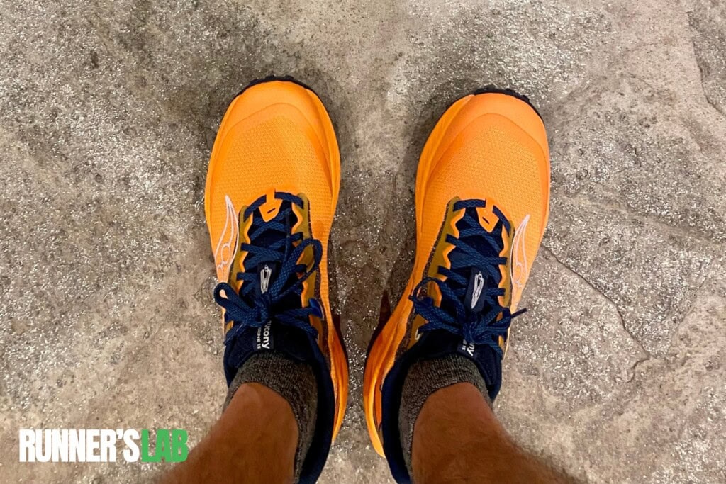 Saucony Peregrine 15 toe box