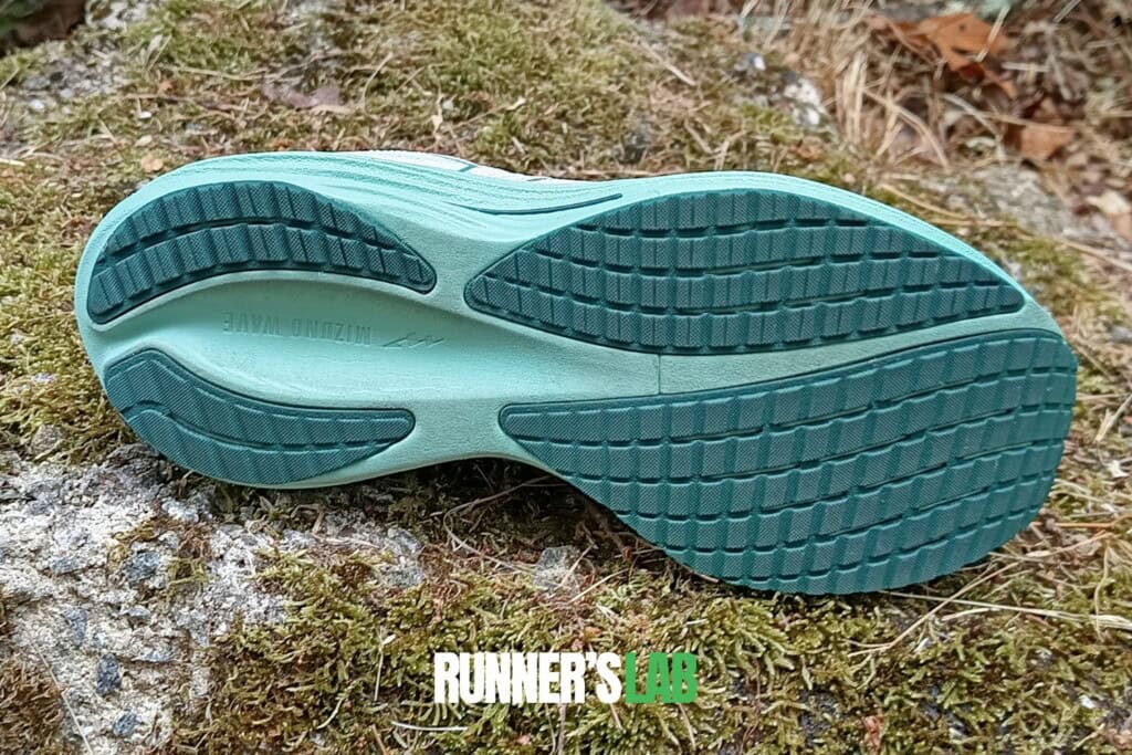 Mizuno Wave Rider 29 outsole rubber