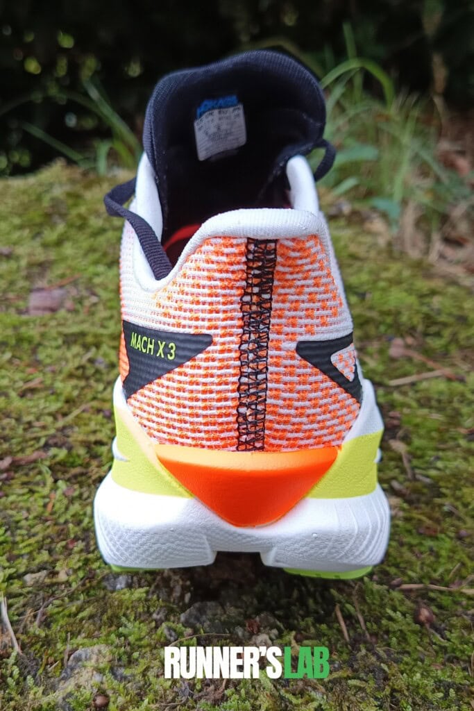 Hoka Mach X 3 heel