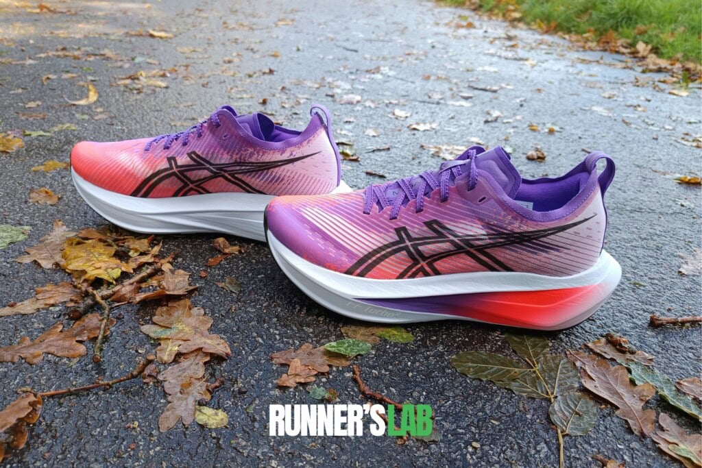 pair of running shoes Asics Megablast Tokyo