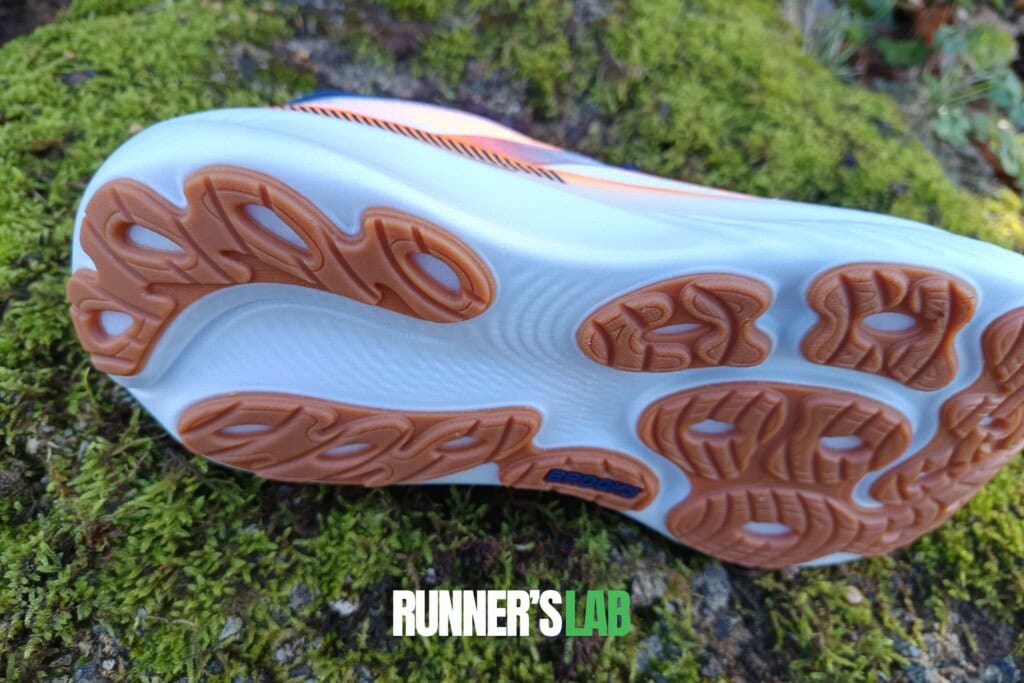 caucho de la suela exterior de las Brooks Adrenaline GTS 25