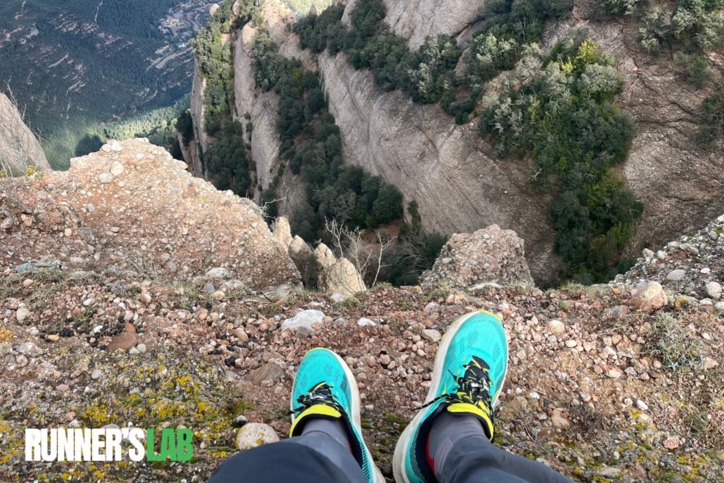 Asics Gel Trabuco 14 on feet