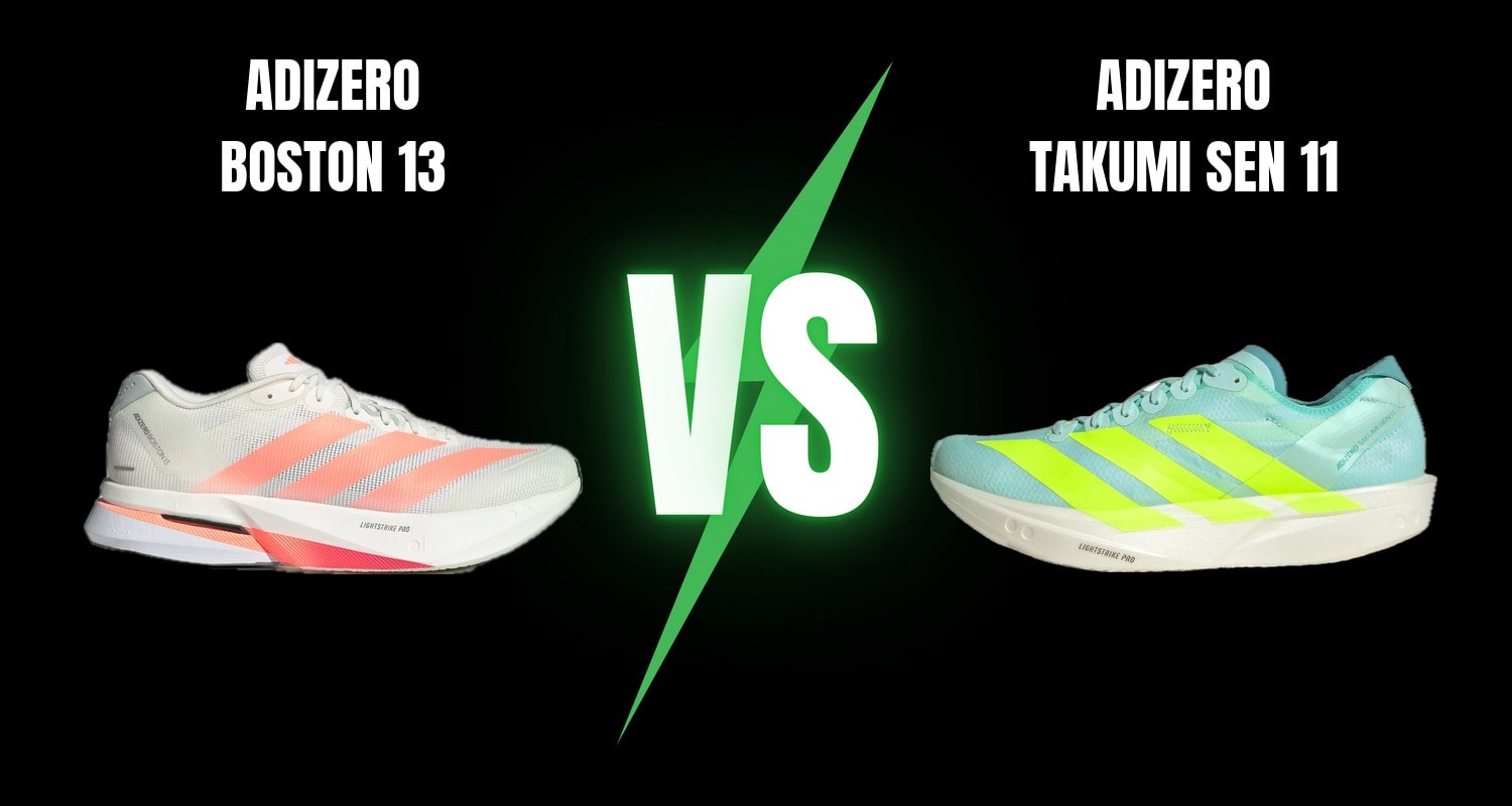 Adidas Adizero Boston 13 vs Adidas Adizero Takumi Sen 11
