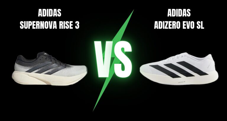 Adidas Supernova Rise 3 vs Adidas Adizero EVO SL
