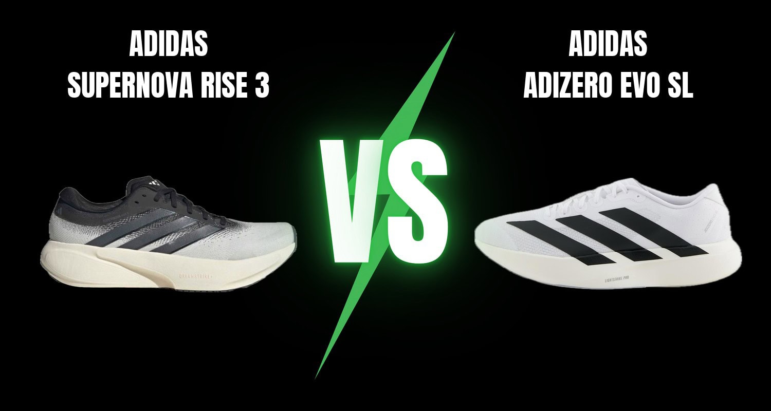 Adidas Supernova Rise 3 vs Adidas Adizero EVO SL
