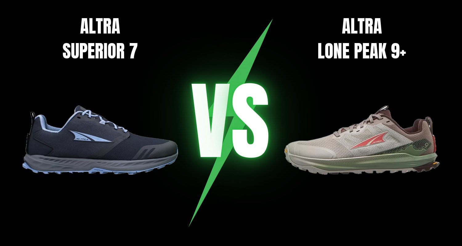 Altra Superior 7 vs Altra Lone Peak 9+