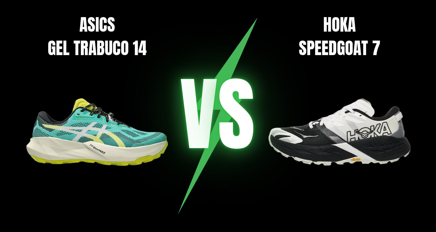 Asics Gel Trabuco 14 vs Hoka Speedgoat 7