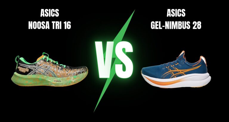 Asics Noosa Tri 16 vs Asics Gel-Nimbus 28