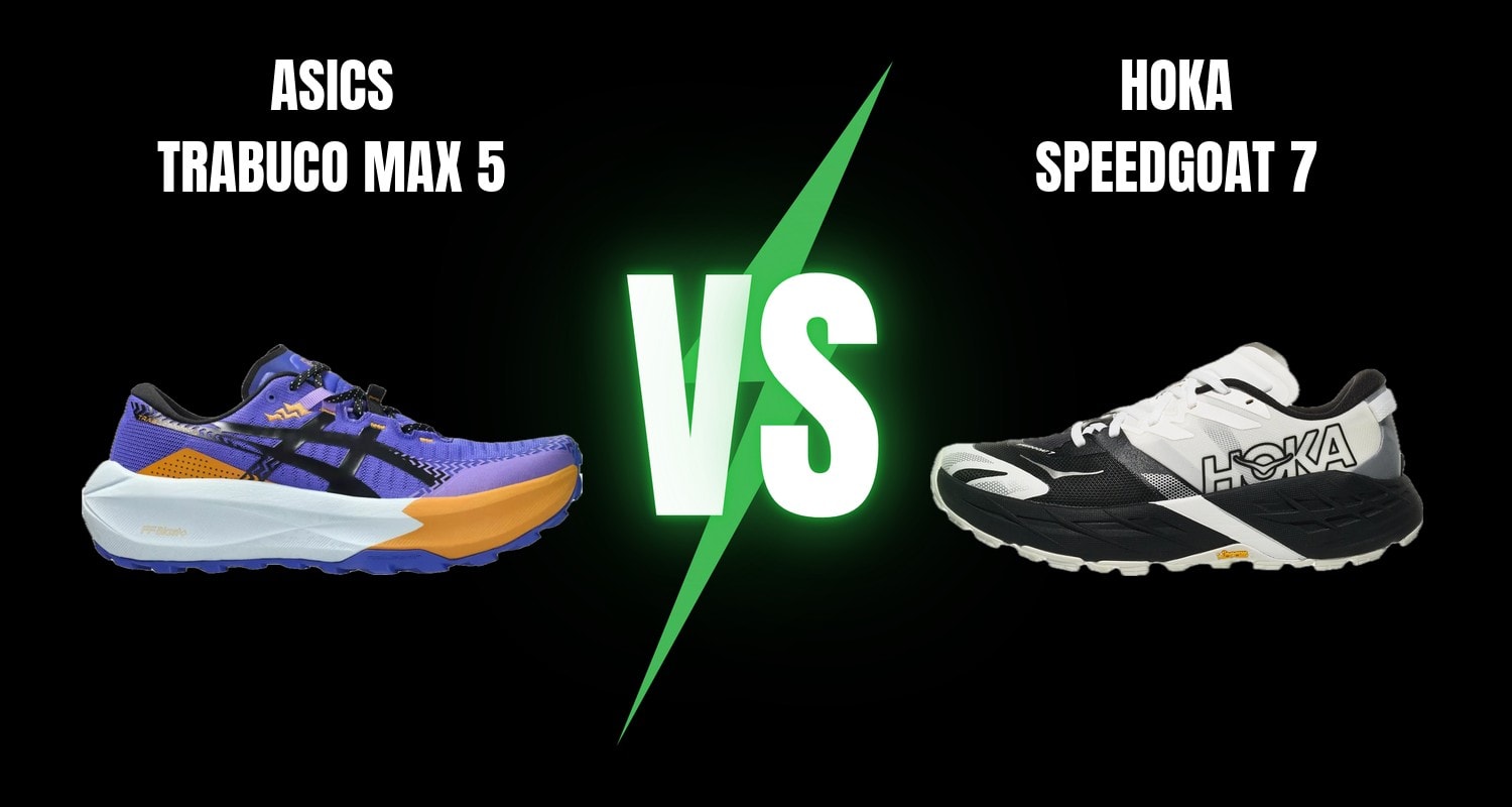 Asics Trabuco Max 5 vs Hoka Speedgoat 7