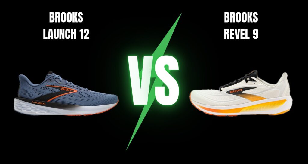 Brooks Launch 12 vs Brooks Revel 8