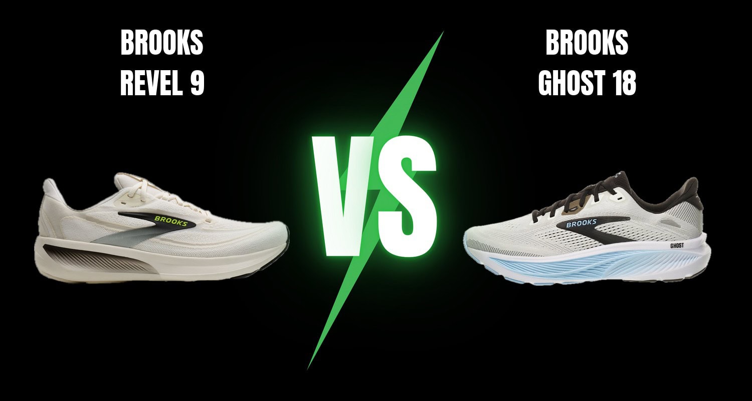 Brooks Revel 9 vs Brooks Ghost 18