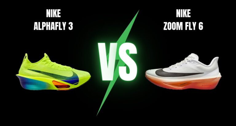 Nike Alphafly 3 vs Nike Zoom Fly 6